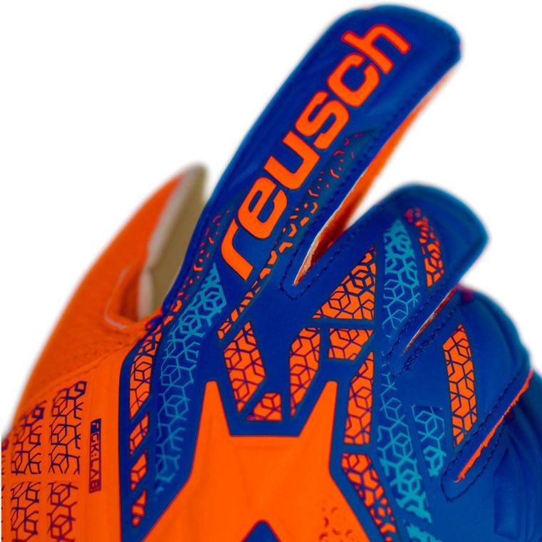 Reusch, rękawice piłkarskie, Attrakt Solid Junior 55 72 515 2014, rozmiar 7.5