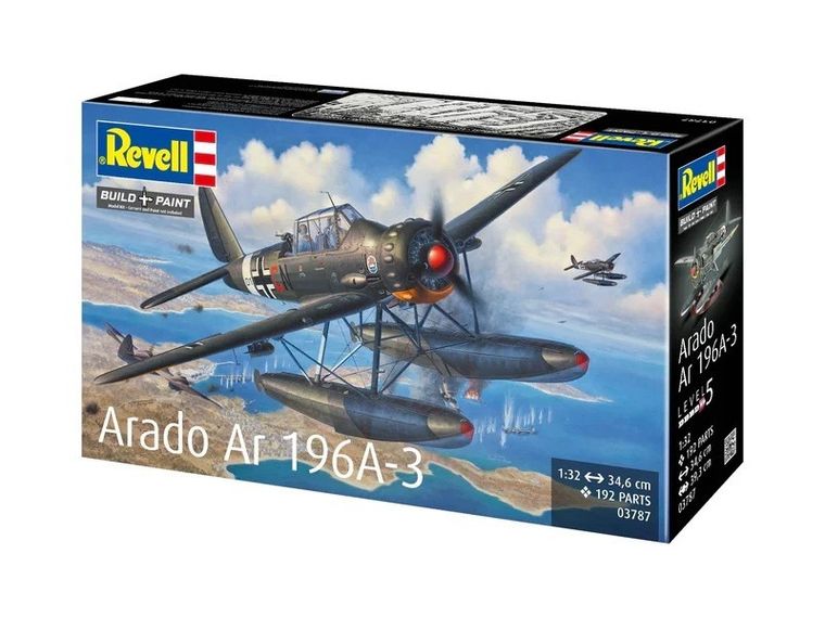 Revell, Arado Ar196A-3, model do składania, 1:32