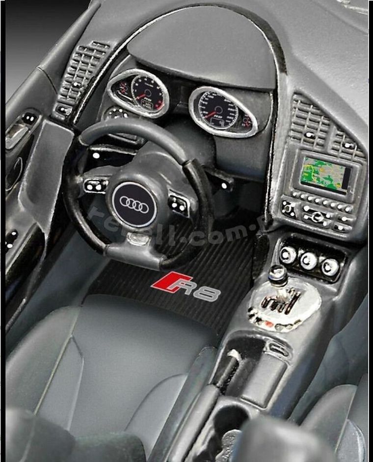 Revell, Audi R8, model do sklejania, zestaw, 1:24