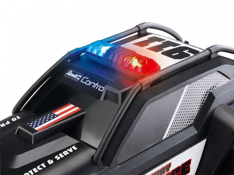 Revell, Highway Police, pojazd zdalnie sterowany, 1:16