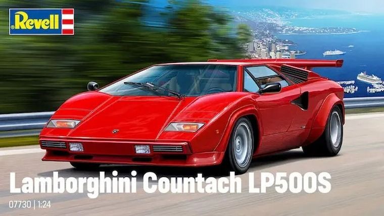 Revell, Lamborghini Countach LP500, model do składania, 1:24