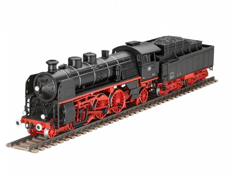 Revell, lokomotywa parowa S3/6 BR18-Tender, model do sklejania, 1:87