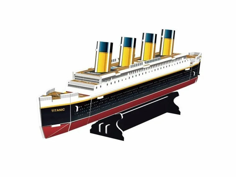 Revell, RMS Titanic, puzzle 3D, 30 elementów