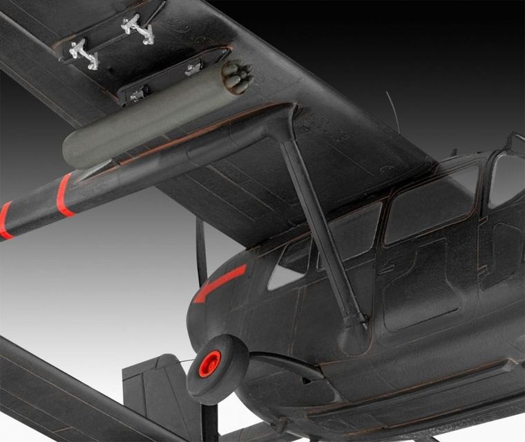 Revell, samolot O-2A Skymaster, model do sklejania, 1:48