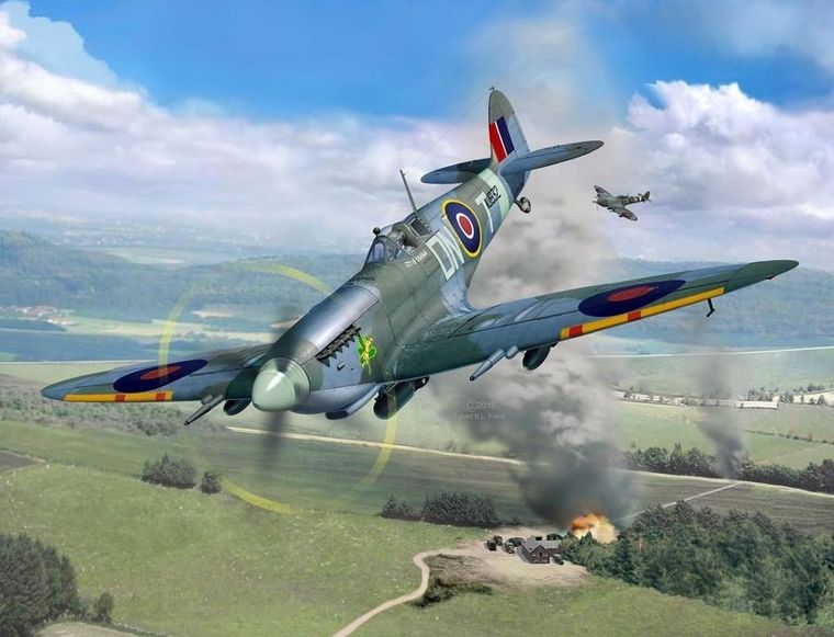 Revell, Spitfire Mk.IXC, model do sklejania