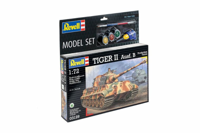 Revell, Tiger II Ausf. B, model do sklejania, 1:72