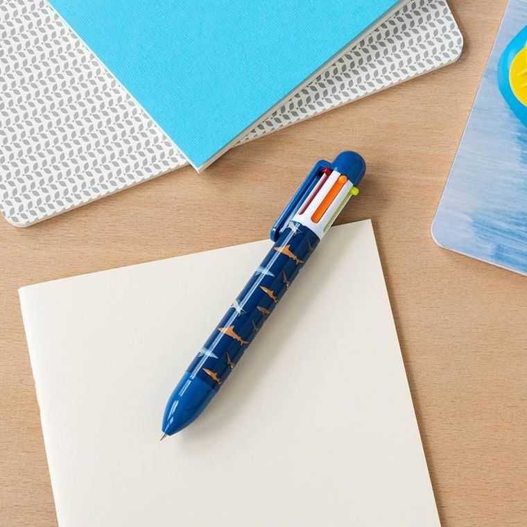 Rex London, długopis, rekiny, 6 kolorów