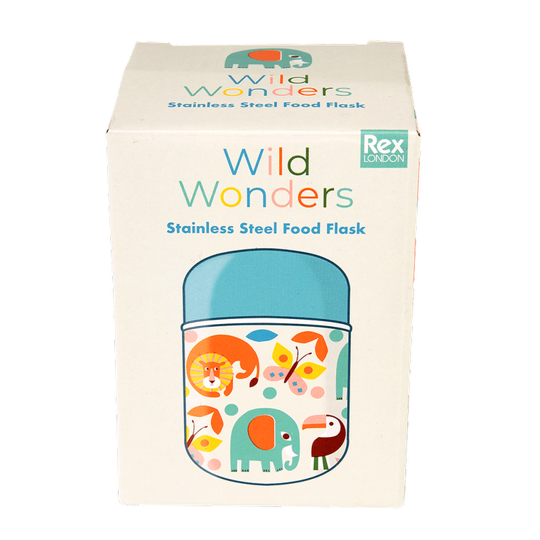 Rex London, Dzikie Zwierzęta, termos na jedzenie, 280 ml