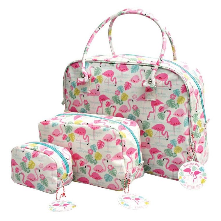 Rex London, Flamingo Bay, mini kosmetyczka