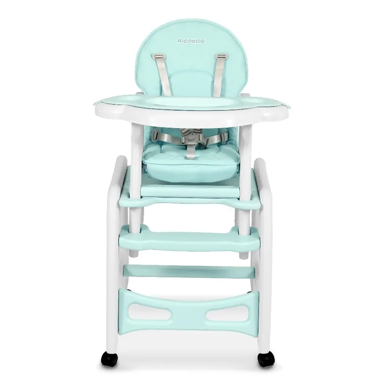 Ricokids, Sinco, krzesełko do karmienia, 5w1, turkusowe