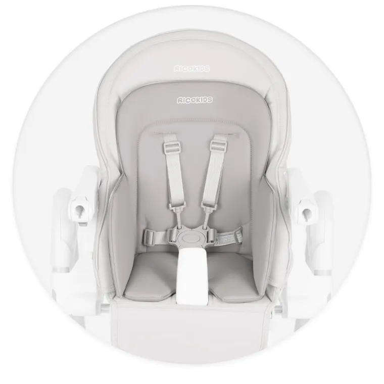 Ricokids, wkładka redukcyjna do krzesełek Belo, Lindo, Tugo, szara