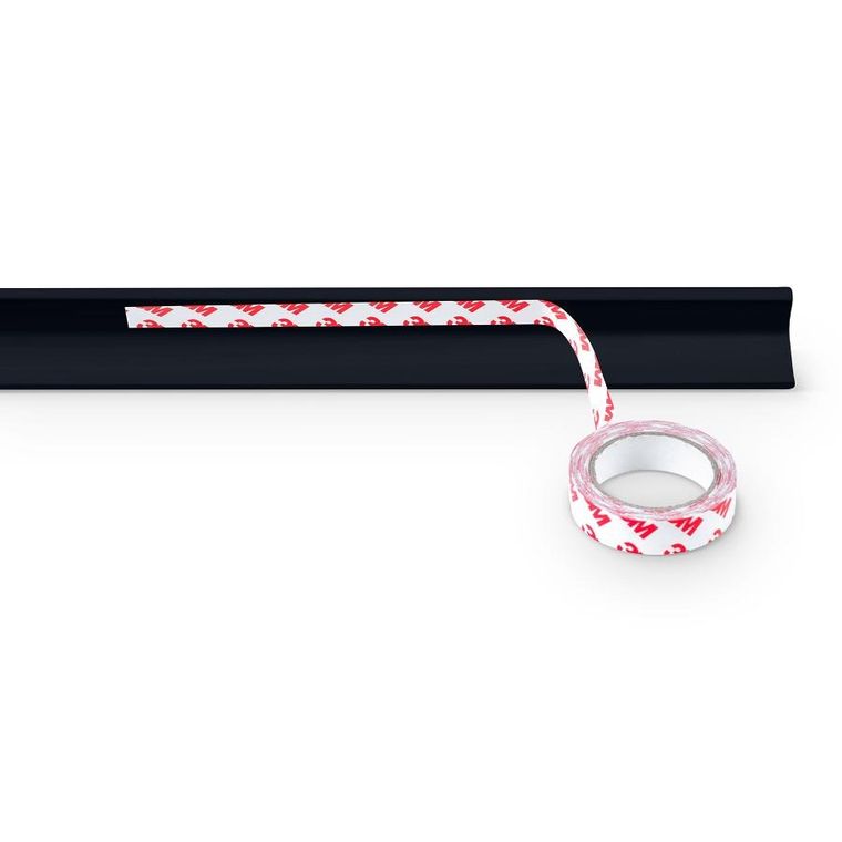 Ricokids, zabezpieczająca taśma piankowa, czarna, 2m