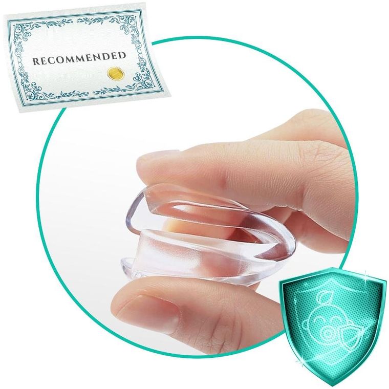 Ricokids, zabezpieczenie na narożniki, przeźroczyste, 10 szt.