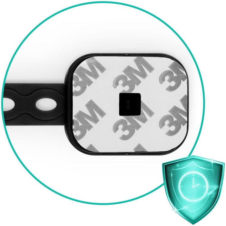 Ricokids, zabezpieczenie otwierania szafek, czarne, 6 szt.