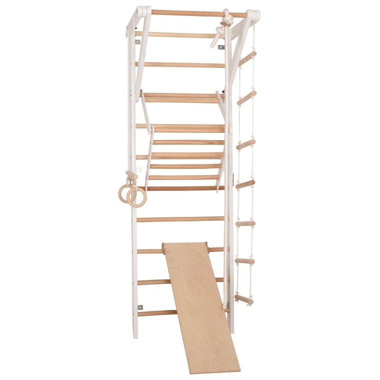Rinagym, drewniana drabinka gimnastyczna, Sport 3, biały