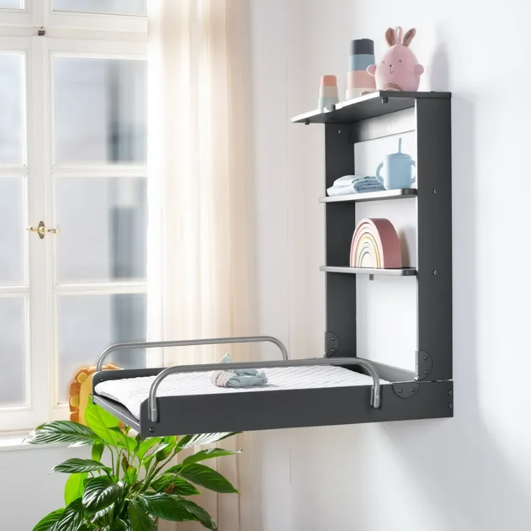 Roba, przewijak ścienny, antracyt