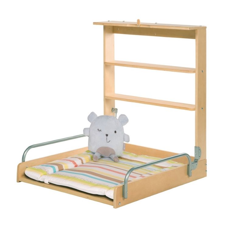 Roba, przewijak ścienny, beżowy