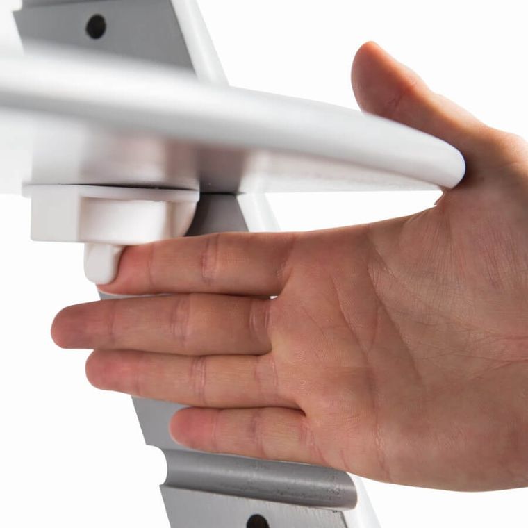 Roba, Sit Up Click, krzesełko do karmienia, szare