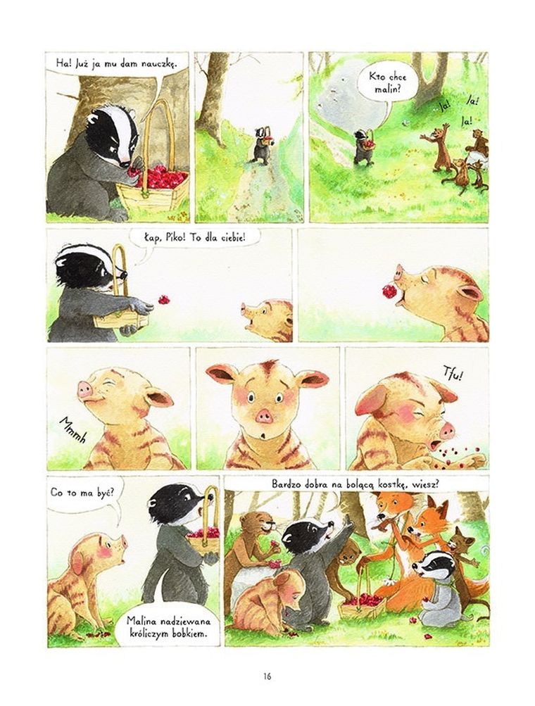 Rodzina Borsuków i Lisów przedstawia. Tom 1. Emocje