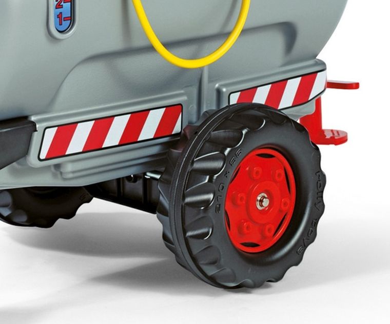 Rolly Toys, cysterna Rolly Tanker, z pompą i sikawką, szara, 122776