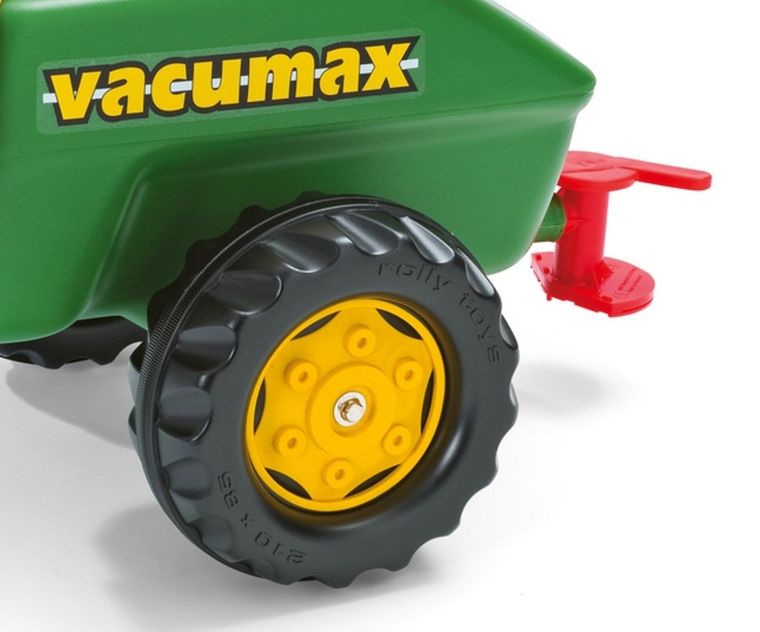 Rolly Toys, cysterna Rolly Vacumax, z pompą i sikawką, zielona, 122868