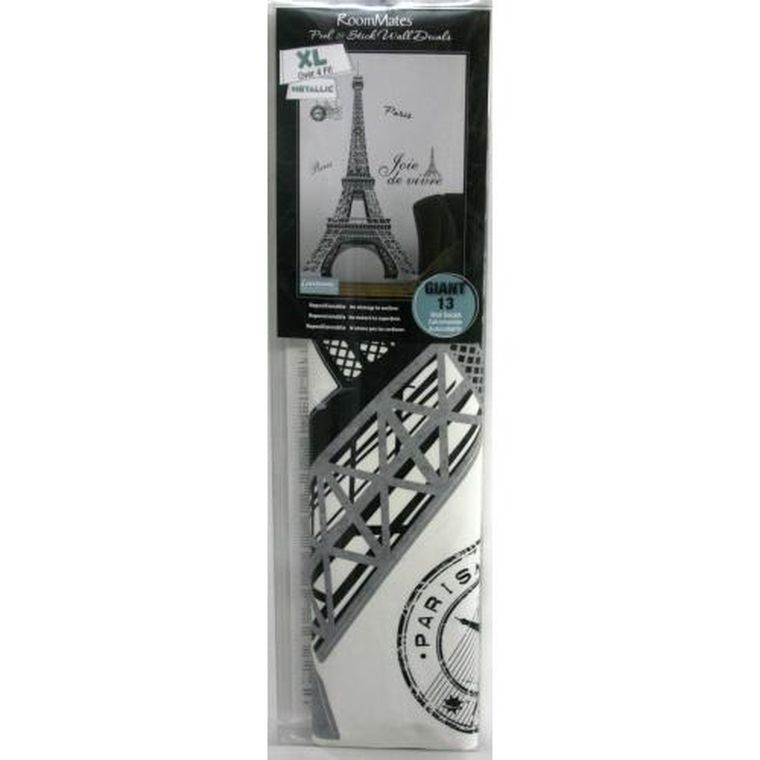 RoomMates, Wieża Eiffel'a, Naklejki wielokrotnego użytku