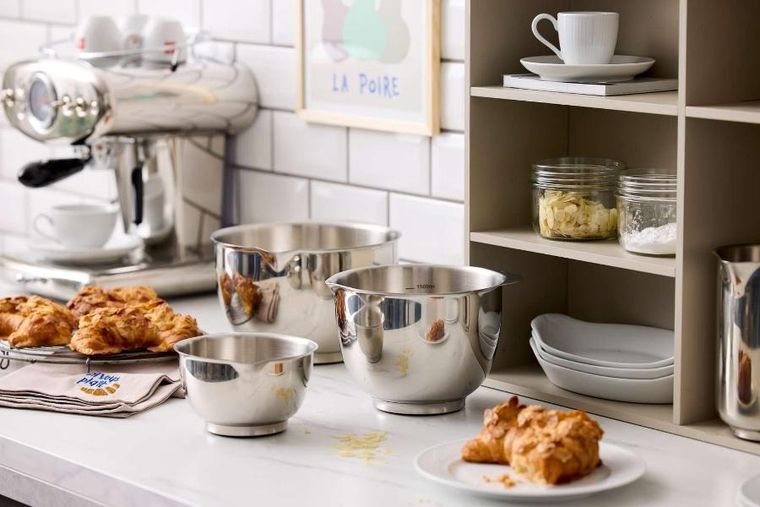 Rosti, Steel, zestaw misek kuchennych, 3 szt., 23921