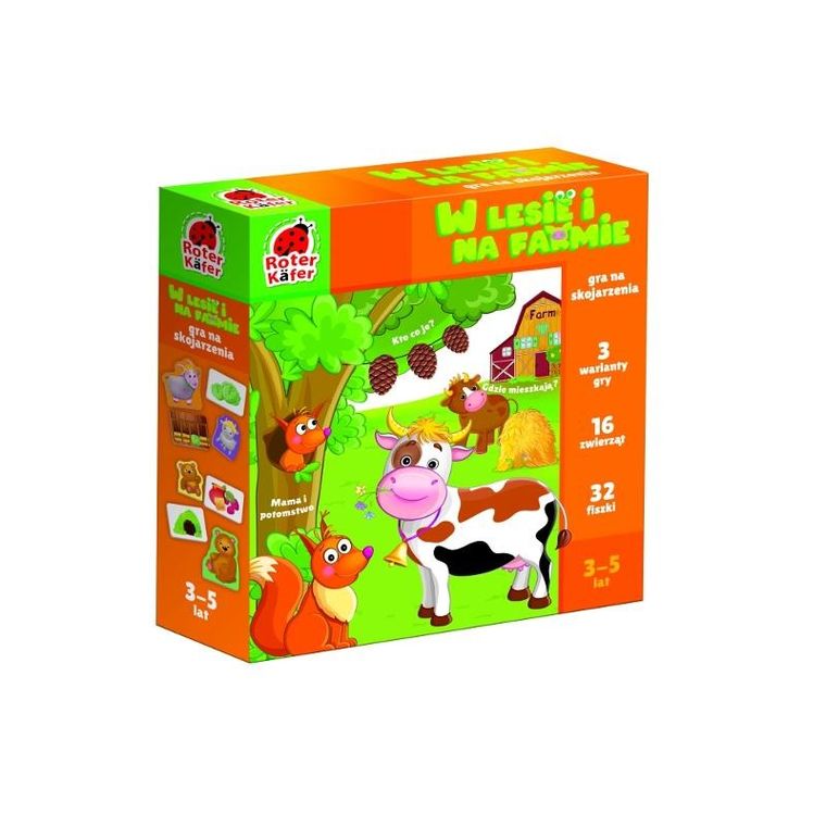 Roter Kafer, W lesie i na farmie, gra edukacyjna