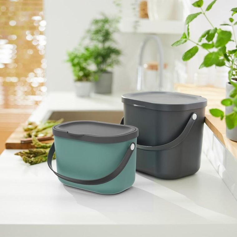 Rotho, system do segregacji odpadów 6l albula szary