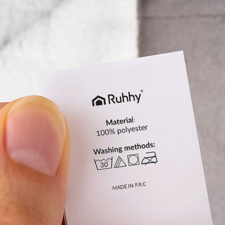 Ruhhy, koc dwustronny, jasnoszary, 150-200 cm