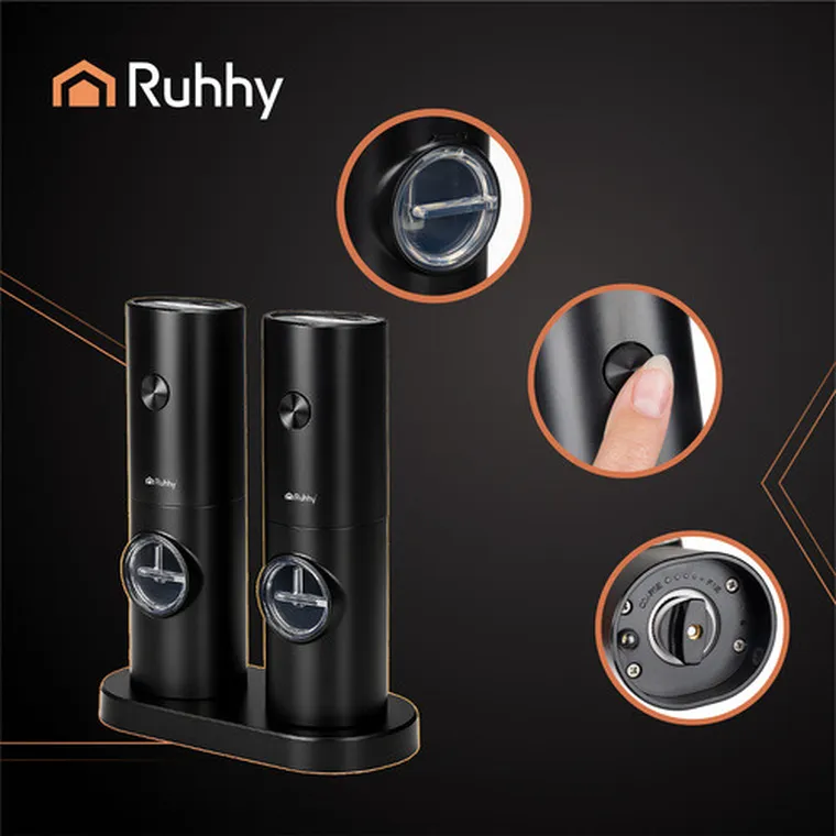 Ruhhy, młynek elektryczny, 2 szt.