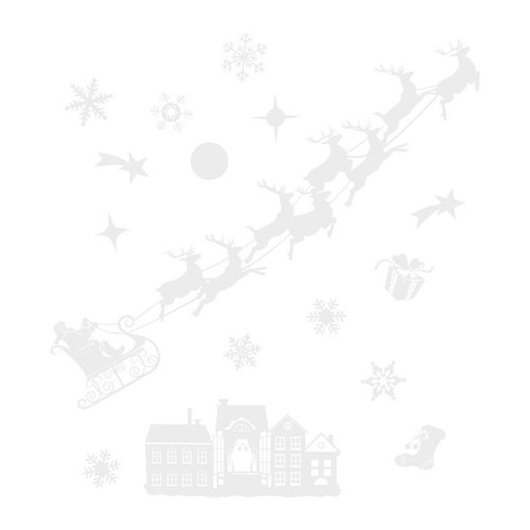 Ruhhy, naklejki świąteczne na okno