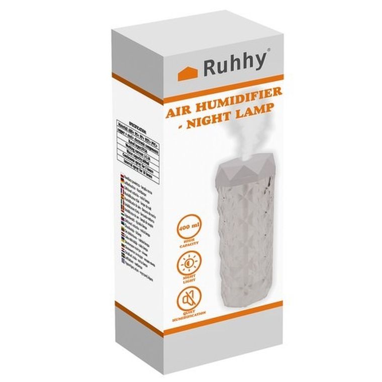 Ruhhy, nawilżacz powietrza, lampka nocna