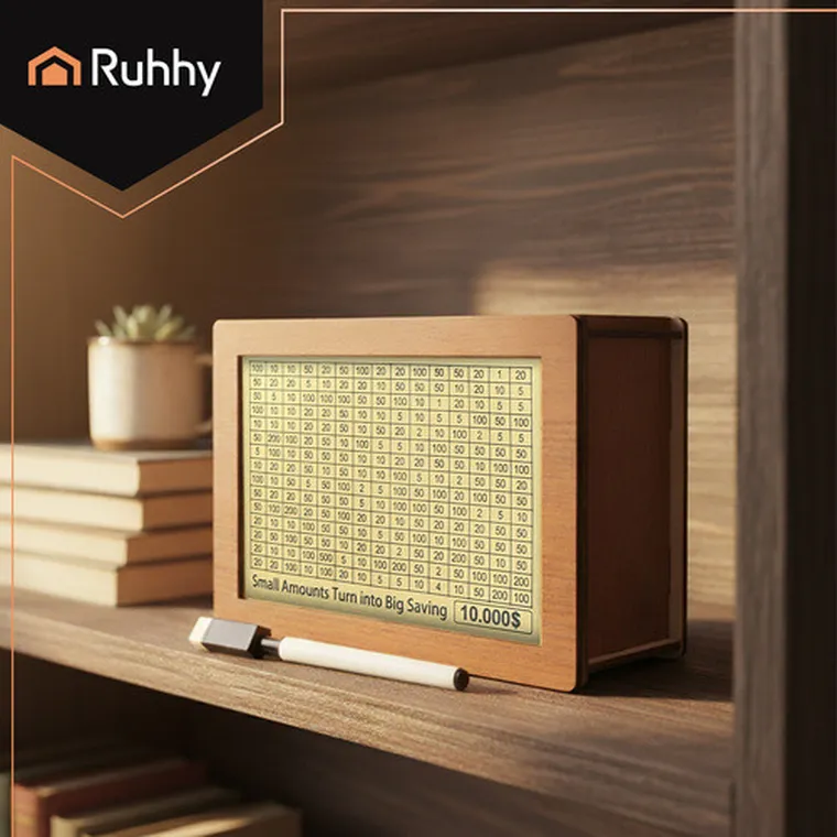 Ruhhy, skarbonka, wyzwanie oszczędzanie