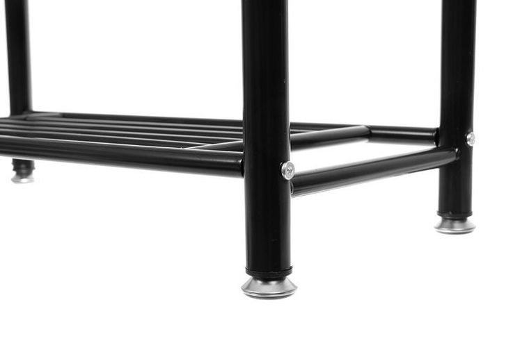 Ruhhy, wieszak na ubrania, stojak z półką na buty