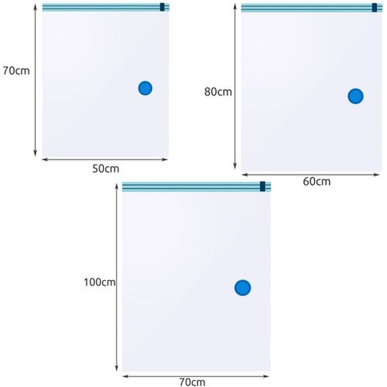 Ruhhy, worek próżniowy zestaw, 15 szt.