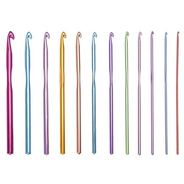 Ruhhy, zestaw szydełek, 12 szt.