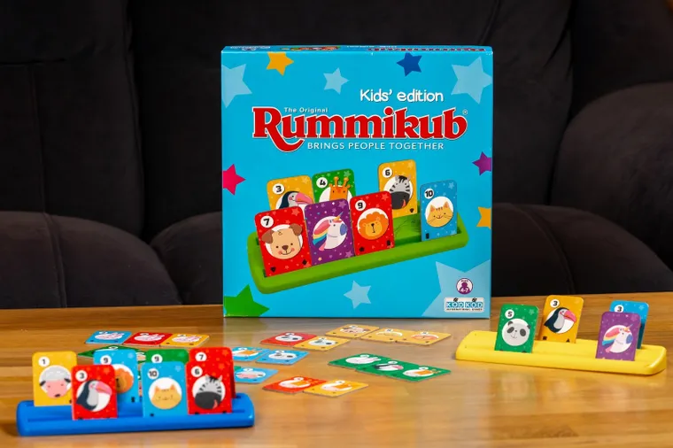 Rummikub Dla Dzieci, familijna gra liczbowa