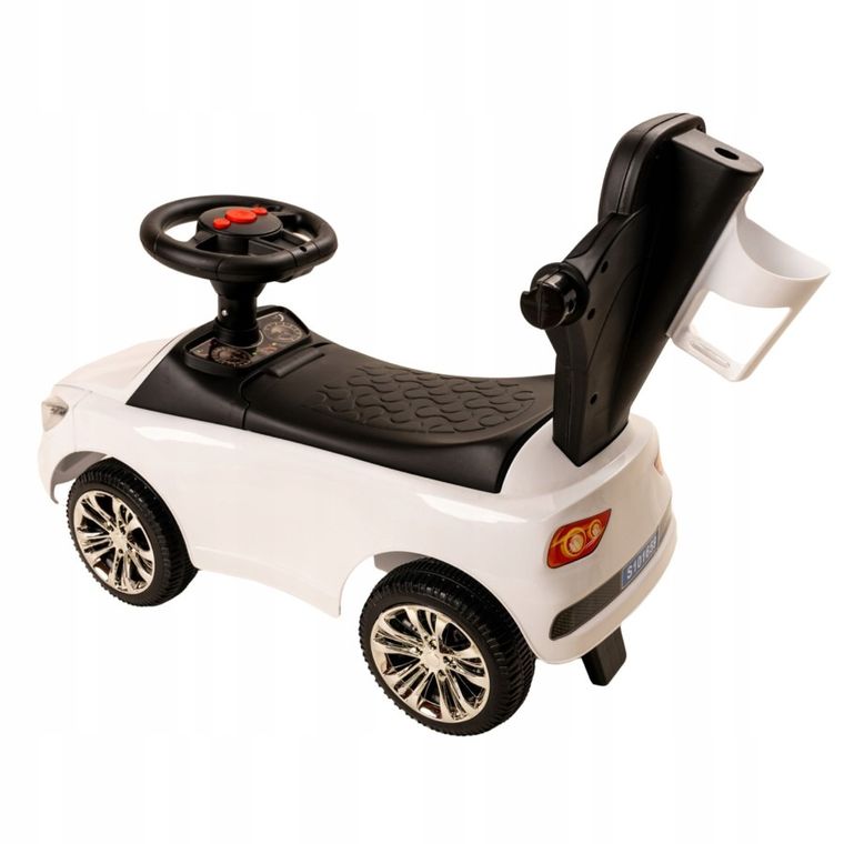 Sabi Toys, odpychacz z daszkiem, jeździk, biały