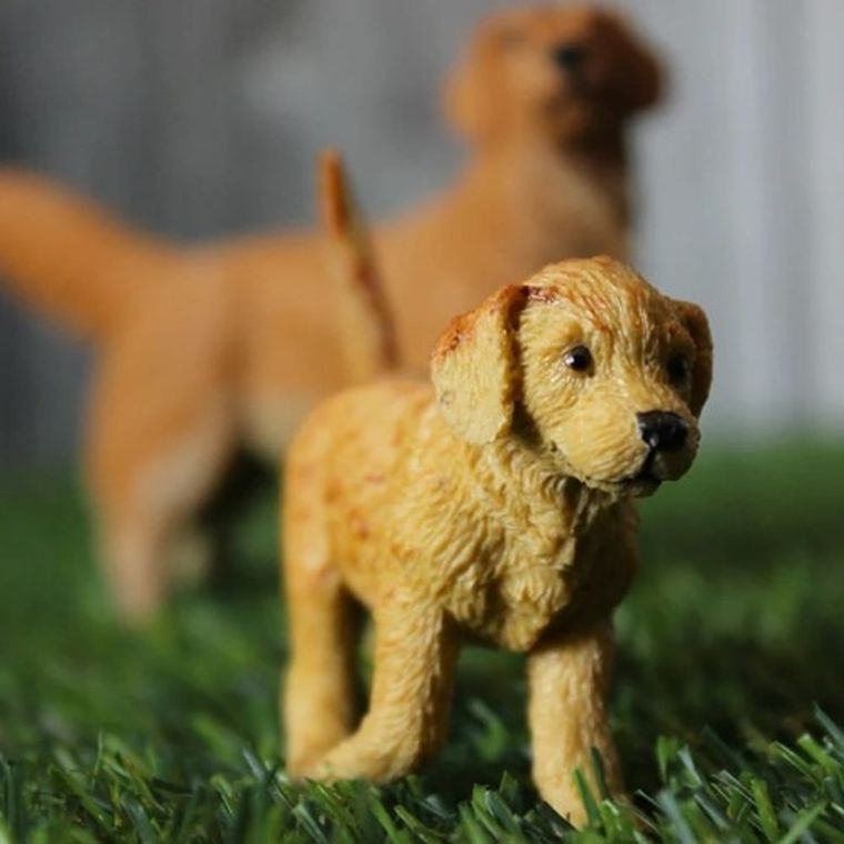 Safari Ltd, figurka, szczeniak golden retriever