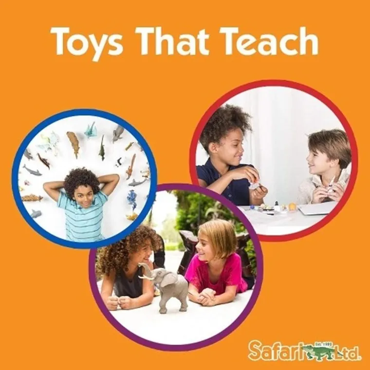 Safari Ltd, Toob, zestaw figurek, małe zwierzątka z mini zoo