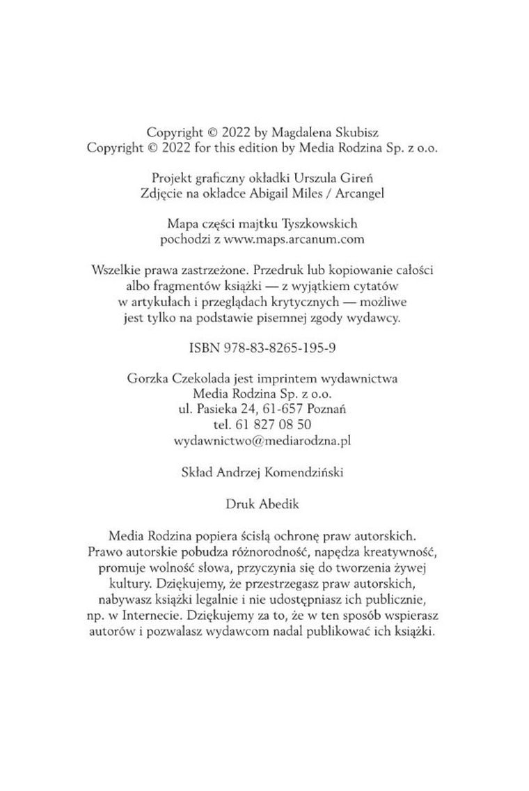 Saga rodu Tyszkowskich. Tom 2. Czarci ogród