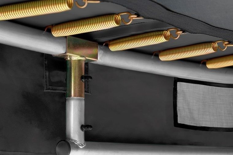 Salta, Premium Ground, trampolina, czarna, 305 cm