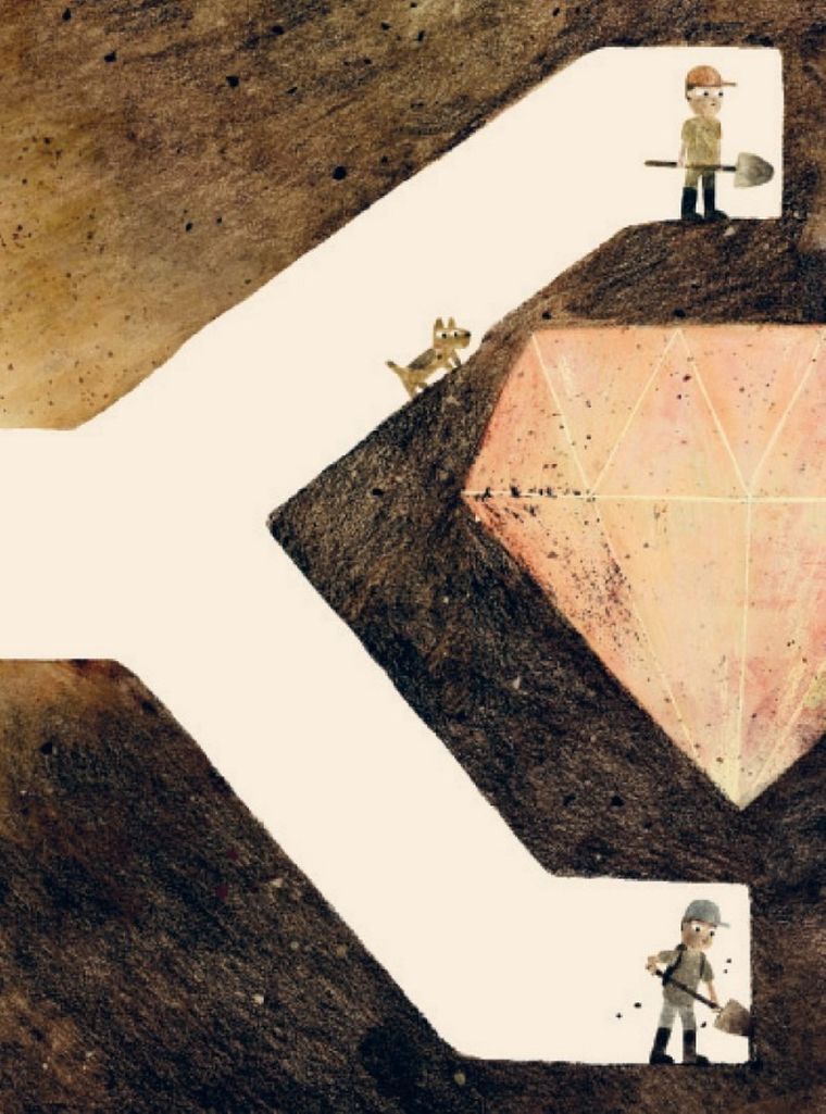 Sam i Dave kopią dół