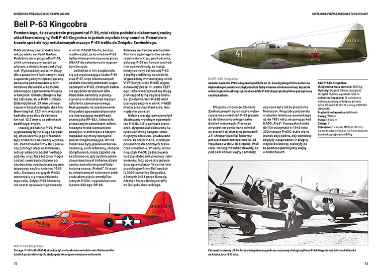 Samoloty myśliwskie i rozpoznawcze USA II wojny światowej