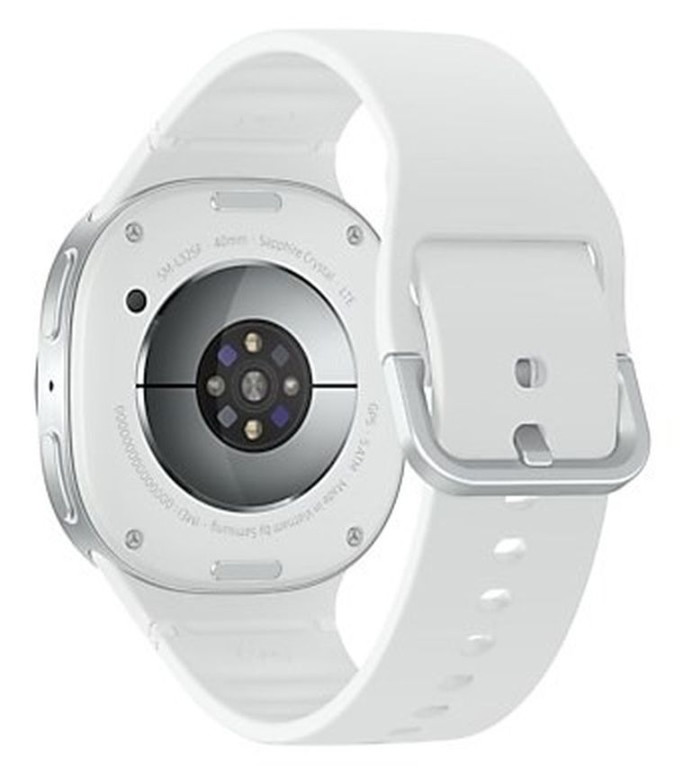 Samsung, Galaxy Watch 8 L325 LTE Amoled, smartwatch, srebrny, 40 mm