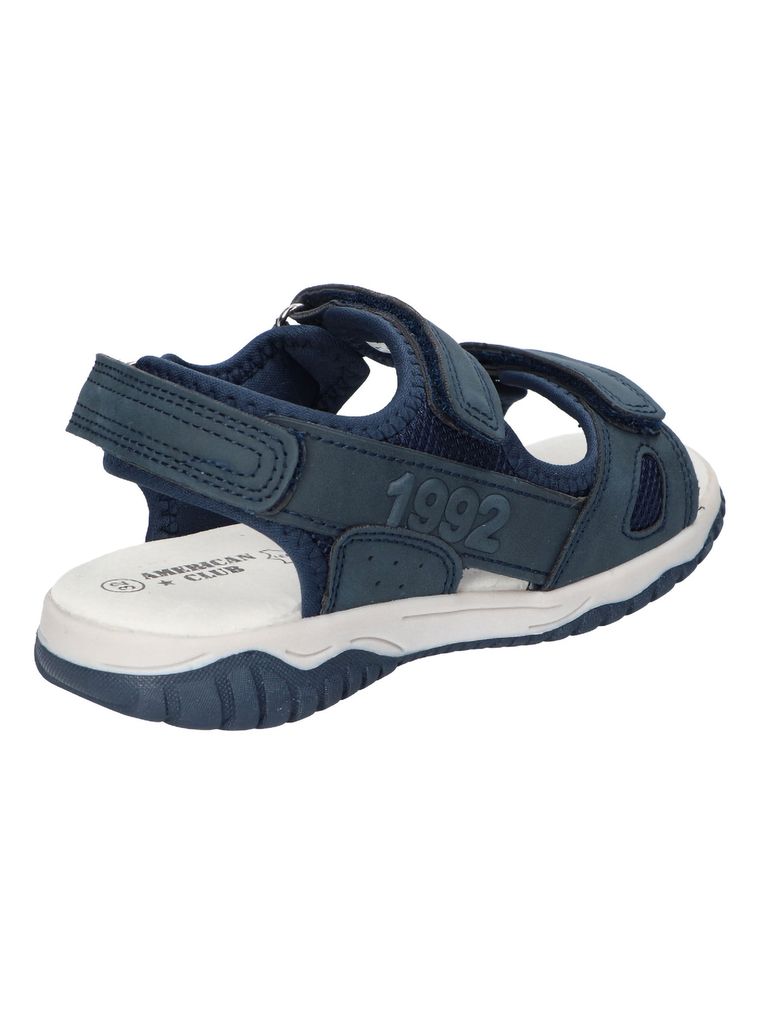 Sandały chłopięce, granatowe, American Club
