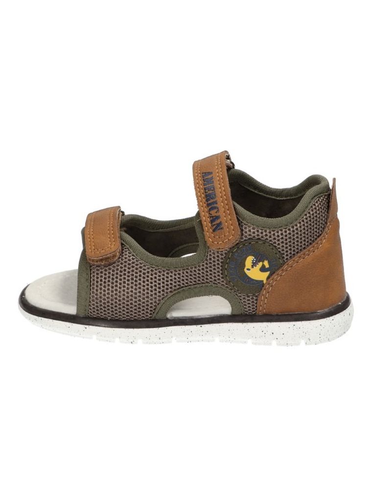 Sandały chłopięce, khaki, American Club