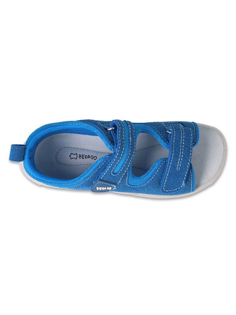 Sandały chłopięce, niebieskie, Befado