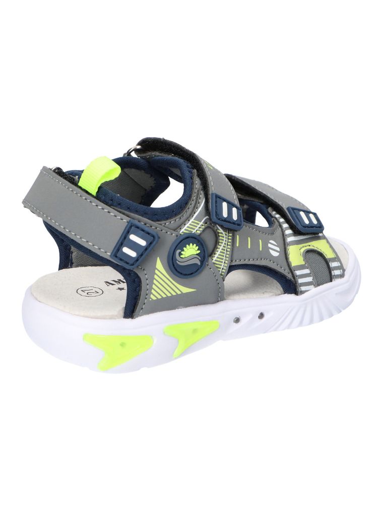 Sandały chłopięce, szare, American Club